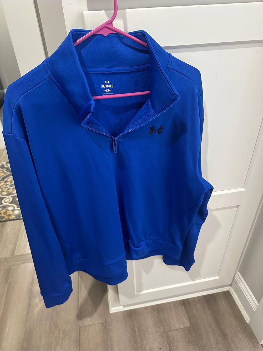 Under Armour Bright Blue Half-Zip Performance Pullover